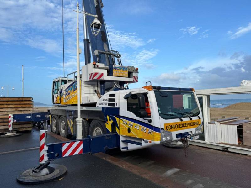 Louer une grue pour un chantier proche de Rouen (76)